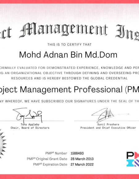 Project Management Institute (PMP)
